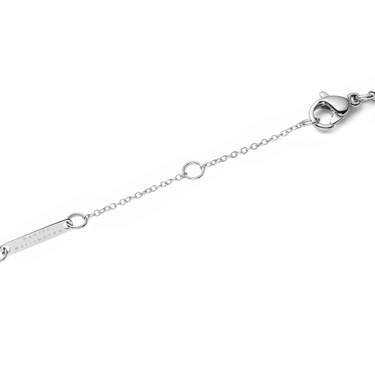 Daniel Wellington Audrey Necklace Mother of Pearl Silver