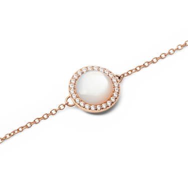 Daniel Wellington Audrey Bracelet Mother of Pearl Rose Gold