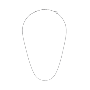 Daniel Wellington Elan Box Chain Necklace Short Silver