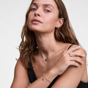 Daniel Wellington Audrey Ring Tiger Eye Silver