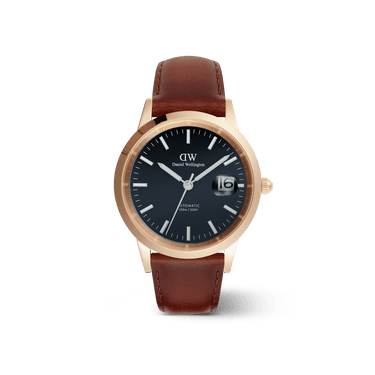 Daniel Wellington Iconic St Mawes Automatic Rose Gold Watch