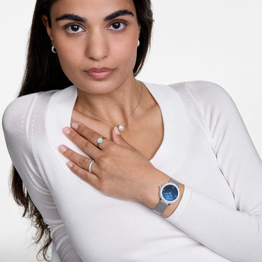 Daniel Wellington Audrey Ring Mother of Pearl Silver