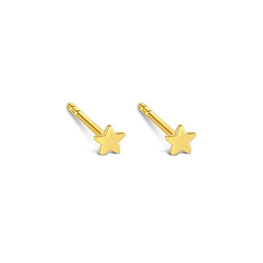 Ichu Starlight Studs Gold - TP4107G | Ice Jewellery Australia