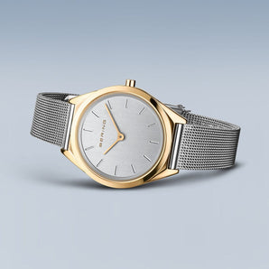 Bering Ladies Ultra Slim Silver Watch