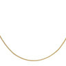Ice Jewellery 9K Yellow Gold 40 Diamond Cut Curb Chain 41cm - 1.13.0053 | Ice Jewellery Australia