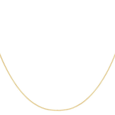 Ice Jewellery 9K Yellow Gold Solid Venetian Box Chain 40-45cm - 1.16.0020 | Ice Jewellery Australia