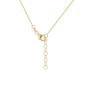 Ice Jewellery 9K Yellow Gold Solid Padlock & Key Necklace 41-43cm - 1.19.9150 | Ice Jewellery Australia