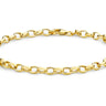 Ice Jewellery 9K Yellow Gold Oval Belcher Bracelet 19cm - 1.24.0692 | Ice Jewellery Australia