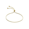 Ice Jewellery 9K Yellow Gold Snake Chain Adjustable Bracelet Maximum 23cm - 1.29.7409 | Ice Jewellery Australia