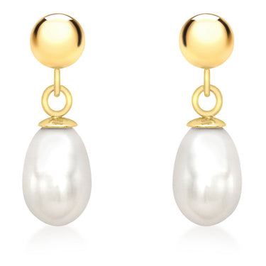 9K Yellow Gold Earrings - Ice Jewellery Australia