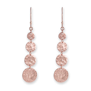 Bianc Rose Gold Jingle Hook Earrings - 10100356 | Ice Jewellery Australia