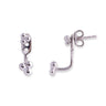 Bianc Trio Ball Jacket Earrings - 10100390 | Ice Jewellery Australia