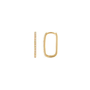 Bianc Gold Earrings - Ice Jewellery Australia
