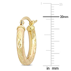 Ice Jewellery 10k Yellow Gold Cleopatra Earrings | Ice Jewellery Australia