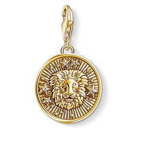 THOMAS SABO Engravable Leo Zodiac Yellow Gold Plated - 1656-414-39 | Ice Jewellery Australia