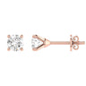 Ice Jewellery Diamond Stud Earrings with 0.60ct Diamonds in 18K Rose Gold - 18RCE60 | Ice Jewellery Australia