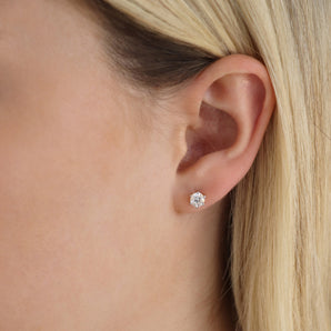 Ice Jewellery Diamond Stud Earrings with 1.00ct Diamonds in 18K Yellow Gold - 18Y6CE100 | Ice Jewellery Australia
