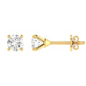 Ice Jewellery Diamond Stud Earrings with 0.50ct Diamonds in 18K Yellow Gold - 18YCE50 | Ice Jewellery Australia