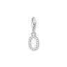 THOMAS SABO Charm Pendant Letter O Silver