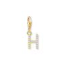 THOMAS SABO Charm Pendant Letter H Gold Plated