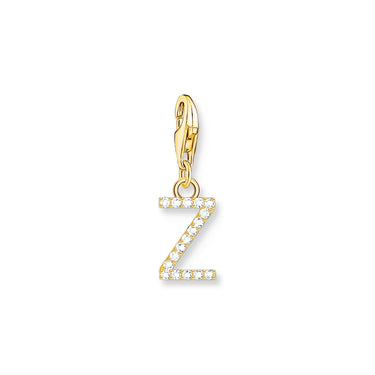 THOMAS SABO Charm Pendant Letter Z Gold Plated