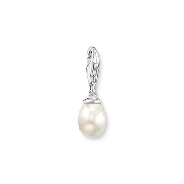 THOMAS SABO Charm Pendant Pearl Silver