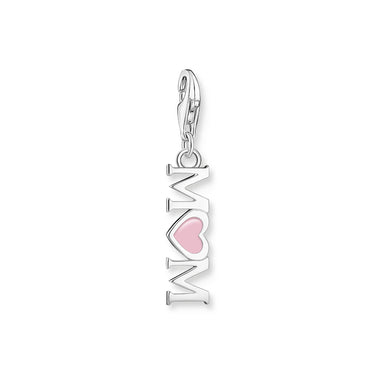 THOMAS SABO Charm Pendant Mom Heart Silver