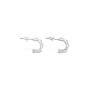 Ichu Curved Mini Hoops - TP3707 | Ice Jewellery Australia
