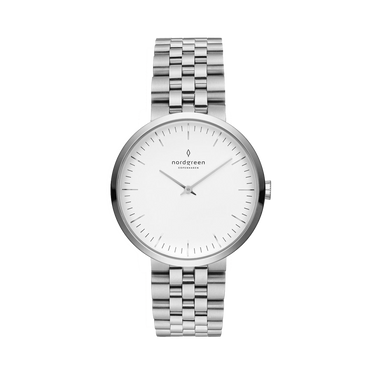 Nordgreen Infinity 32mm Silver Watch