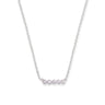 Bianc Cubic Zirconia Bezel Bar Necklace - 30100385 | Ice Jewellery Australia