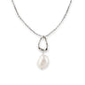 Bianc Large Freshwater Pearl Organic Tear Drop Pendant Necklace - 30100413 | Ice Jewellery Australia