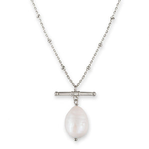 Bianc Silver Harpoon Necklace - 30100557 | Ice Jewellery Australia