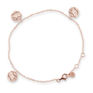 Bianc Rose Gold Scattered Jingle Bracelet - 40100114 | Ice Jewellery Australia