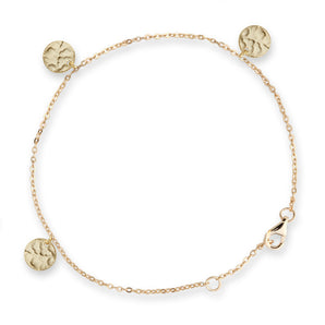 Bianc Gold Scattered Jingle Bracelet - 40100115 | Ice Jewellery Australia