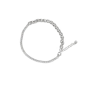 Bianc Silver Tennis Bracelet - Ice Jewellery Australia