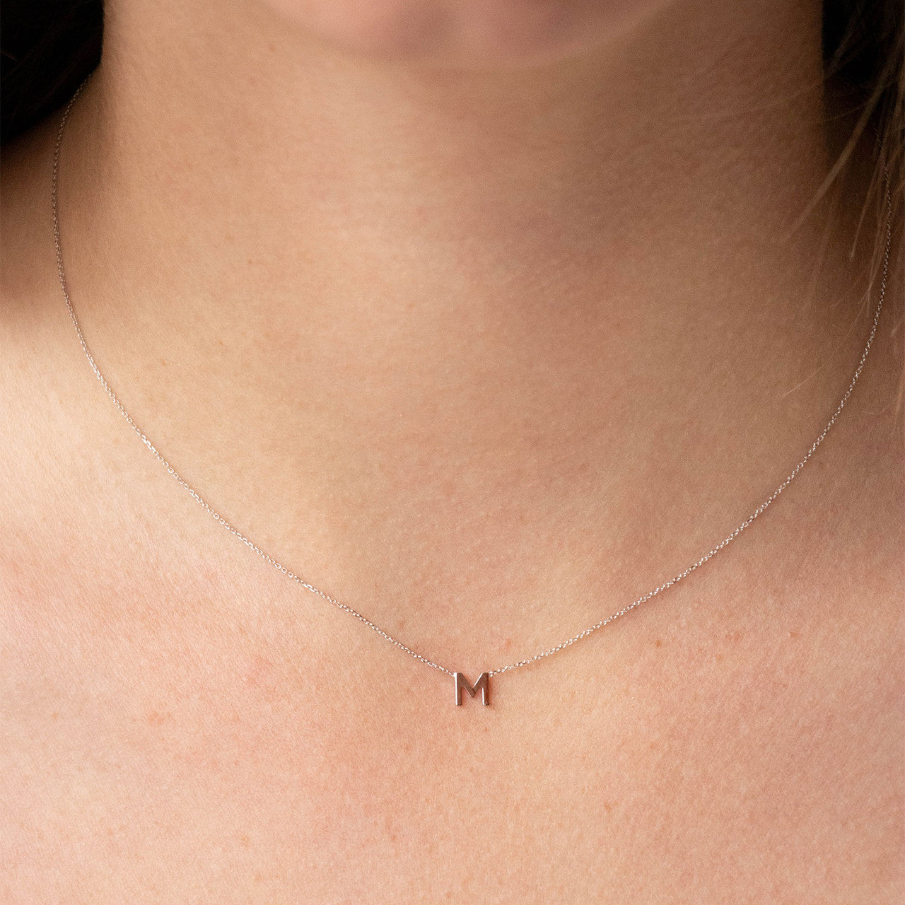 Three Letter Diamond Initial Necklace – Bailey's Fine Jewelry