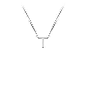 Initial Necklace - Name Necklaces - White Gold Necklaces