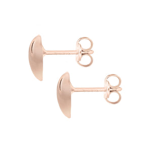 Ice Jewellery 9ct Rose Gold 6.9mm x 7.2mm Puffed Heart Stud Earrings - 5.55.8679 | Ice Jewellery Australia