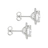 Ice Jewellery 9ct White Gold 9mm Round CZ and Pave Set Stud Earrings - 5.58.4319 | Ice Jewellery Australia