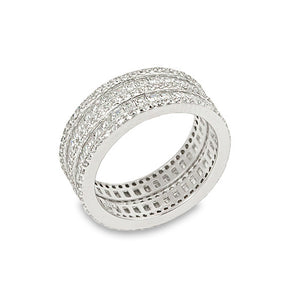 Bianc Pulsar Silver Ring - 50100338 | Ice Jewellery Australia