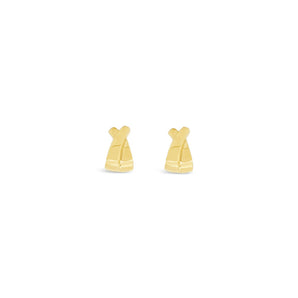 Ichu Golden X Huggies - CH32107G | Ice Jewellery Australia