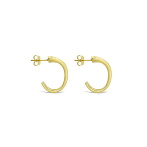 Ichu Reformed Hoops Gold - ME13907G | Ice Jewellery Australia