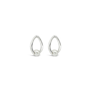 Ichu Twisted Pearl Stud Earrings - RP0407 | Ice Jewellery Australia