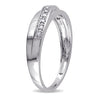 Ice Jewellery 1/10 CT Diamond TW Ring 10k White Gold - 75000000848 | Ice Jewellery Australia