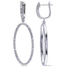 Ice Jewellery 1/10 CT Diamond TW Ear Pin Earrings Silver - 75000001932 | Ice Jewellery Australia