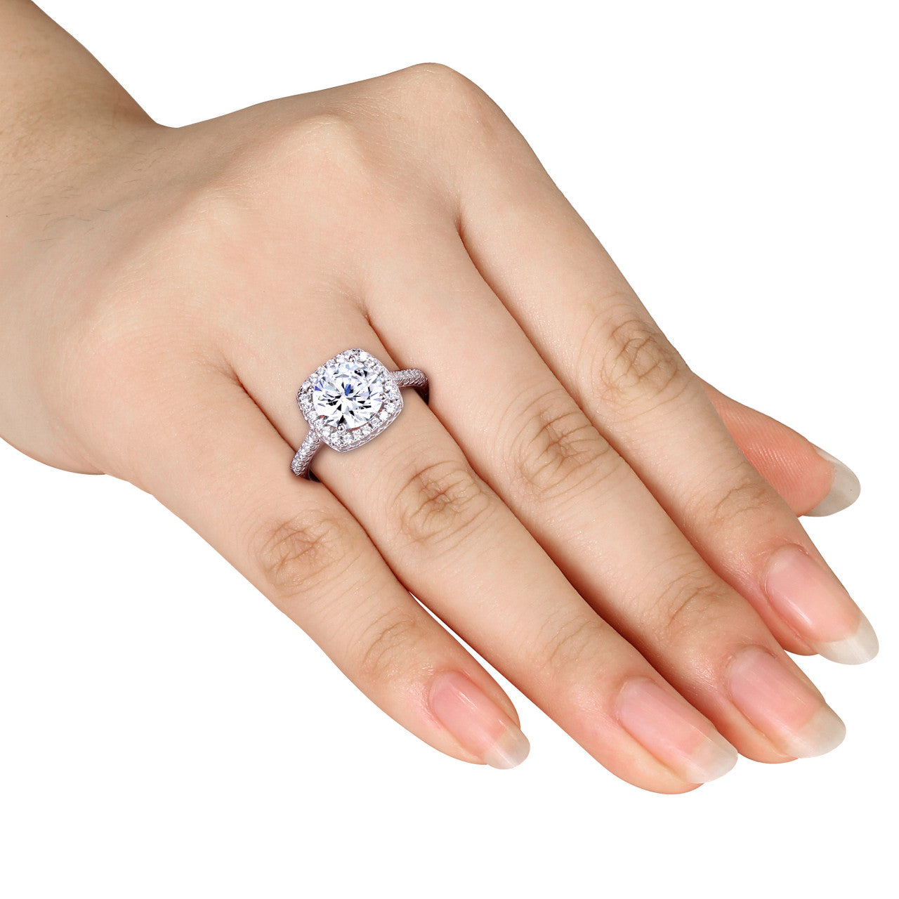 Cubic Zirconia Engagement Ring  - Ice Jewellery Australia