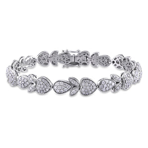 Julianna B Diamond Bracelet in 14k White Gold - 75000002090 | Ice Jewellery Australia