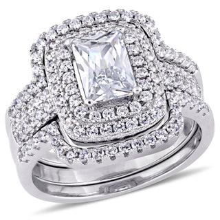 Cubic Zirconia Ring - Bridal Set Ring