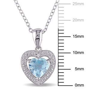 Aquamarine Necklace - Ice Jewellery Australia