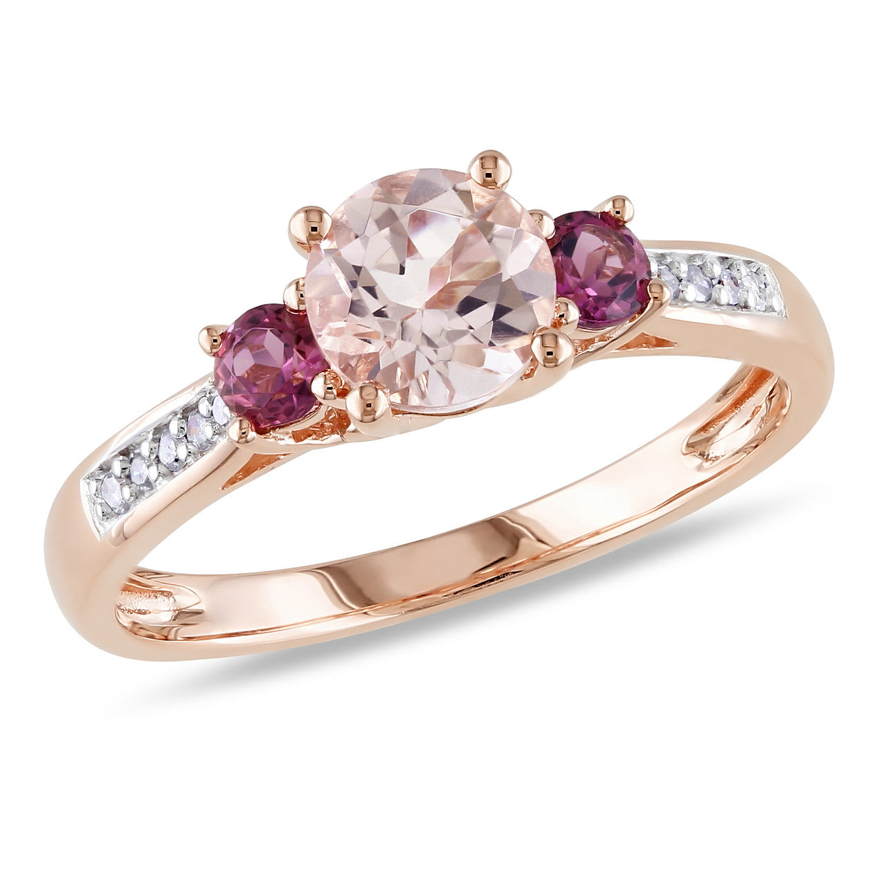 Morganite on sale stone ring